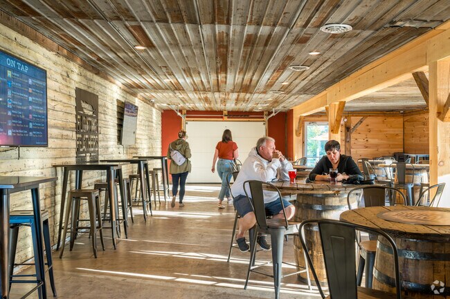 Floating Feathers Brewery near Curtin offers drinks and a lively atmosphere for locals.