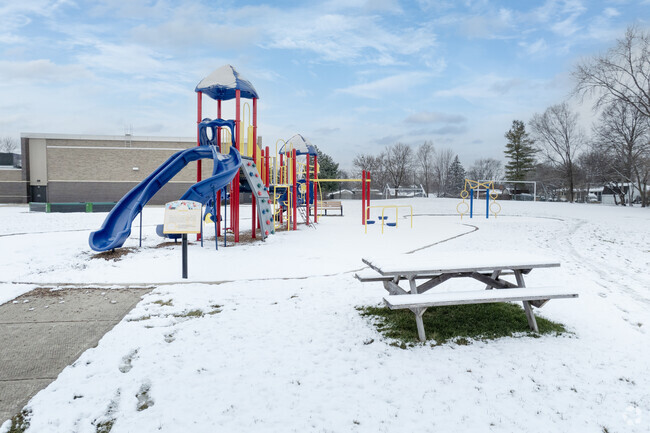 Playgrounds at Spring Hills Elementary School.