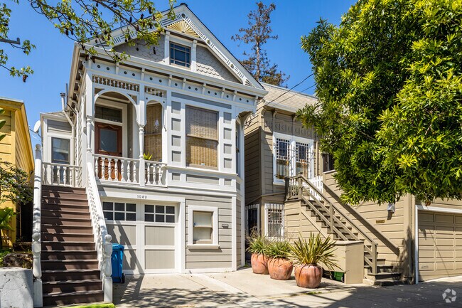 Victorian homes are common in the Dogpatch neighborhood.