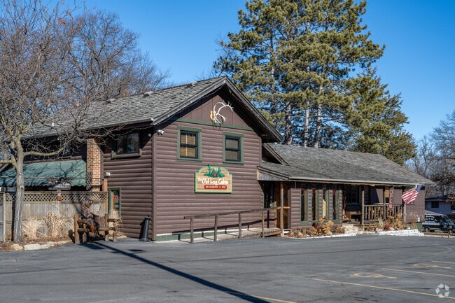 The Old Log Cabin is a long-standing dining option in Forest Lake.