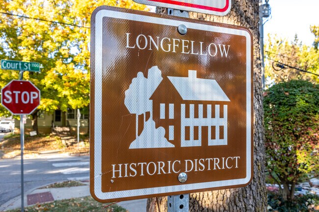 Longfellow is a historic neighborhood southeast of Downtown Iowa City.