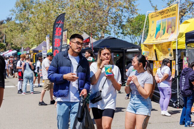 Chabot College hosts a variety of events like foodie fest for Southgate and nearby residents.