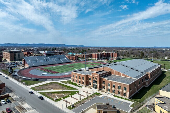 The University of Wisconsin-La Crosse is a short drive from Holmen.