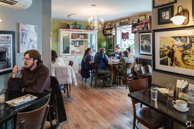 Coffee houses such as Rachel's are a popular destination for many in the West End.