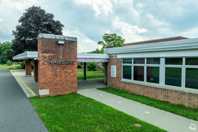 Chambers School has 323 students in grades K-4 with a student-teacher ratio of 9 to 1.