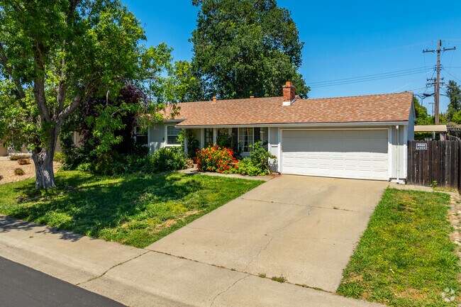 Mature bungalows in Mills Ranch are kept in great condition.