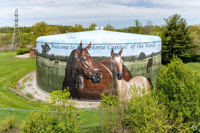 Winburn-Griffin Gate borders horse country in the Horse Capital of the World.