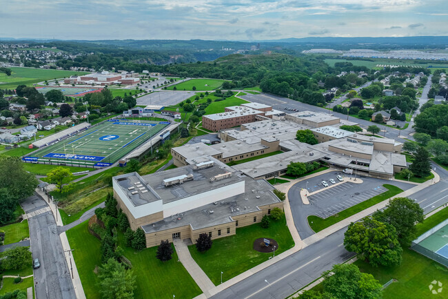 Nazareth Area High School serves students in grades 9-12.
