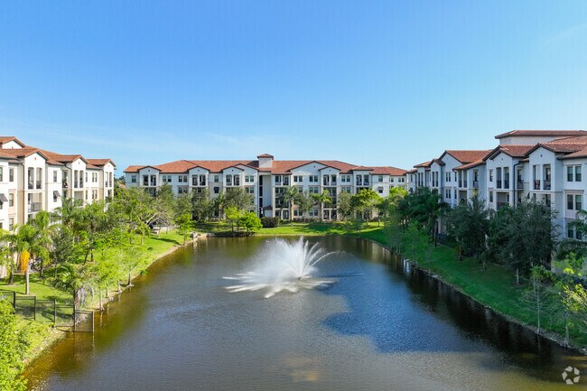 Mediterranean style condominiums in Highlands neighborhood