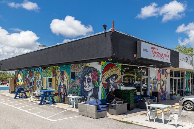 Southgate has a diverse collection of businesses and eateries, including Taqueria.