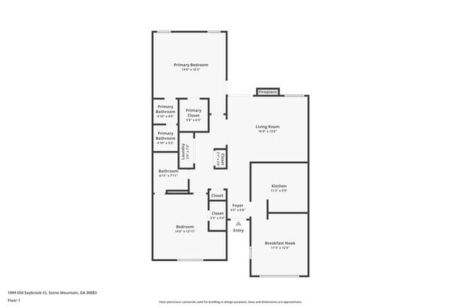 1099 Old Saybrook Ct, Stone Mountain, GA 30083 - photo 2