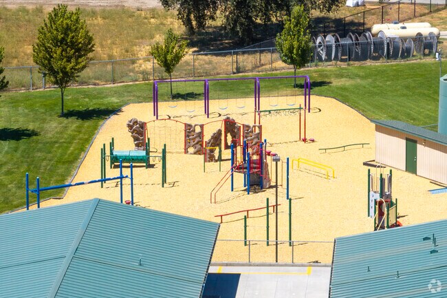 The recess area at Oakhurst Elementary School in Oakhurst.