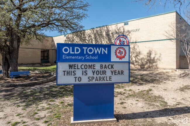 Old Town Elementary is home for many students in Round Rock, Texas.