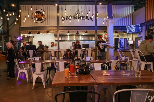 Crooked Run Brewery in Oak Grove is a popular evening social spot.