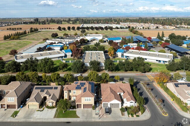Rio Vista Middle School sits in a quiet area of Fresno.