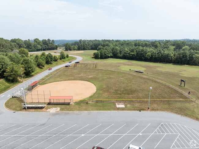 There's a baseball field on campus at River Bend Middle School.