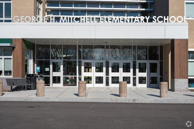 Mitchel Elementary School in Bridgewater received a B rating in academics by Niche.