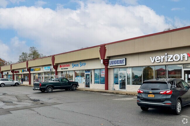 There are many different shops and restaurants to choose from.