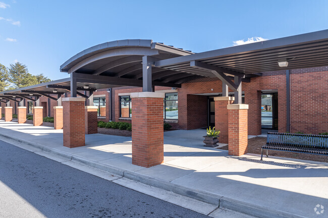 Lilburn Middle School since just outside of downtown Lilburn.