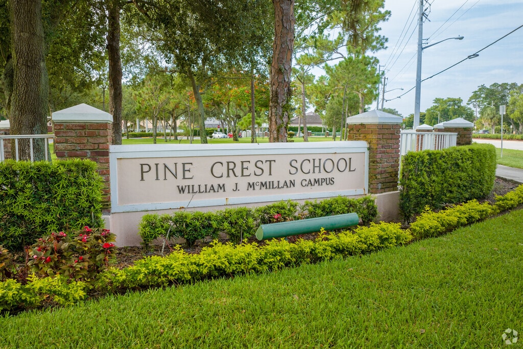 Pine Crest School - Boca Raton is a public institution.