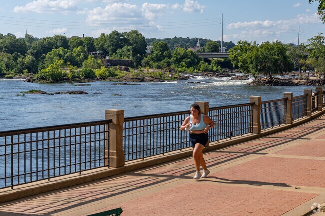 Waverly Terrace residents are close by the Chattahoochee Riverwalk.
