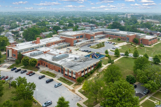 Leith Walk Elementary School has a sprawling campus