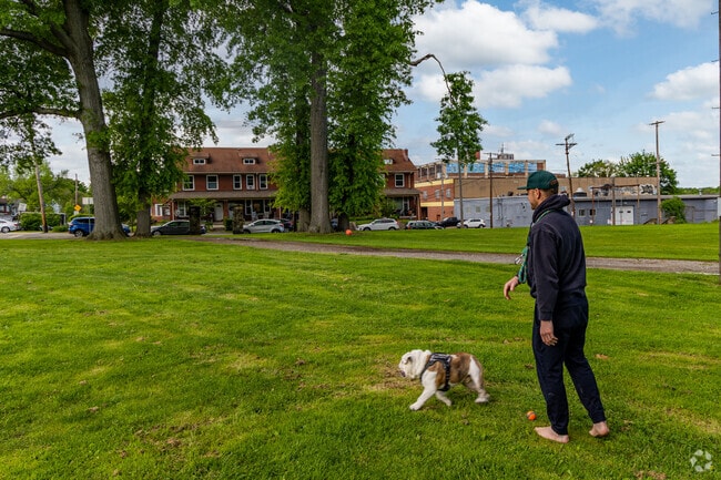 Homewood South folks can play with their best friend at Westinghouse Park.