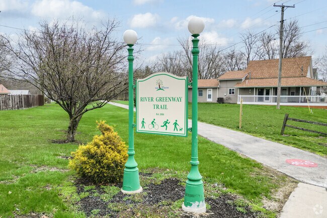 The River Greenway Trail is a great spot for locals to jog or take a bike ride.