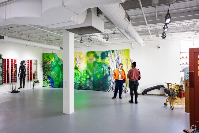 Hyde Park Art Center near Kenwood is a wonderful community of artists with residences.