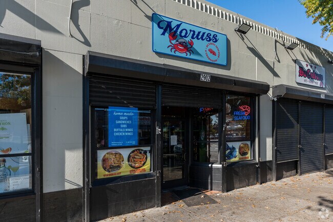 The popular Moruss Seafood is located on Minnesota Ave in the heart of Twining.