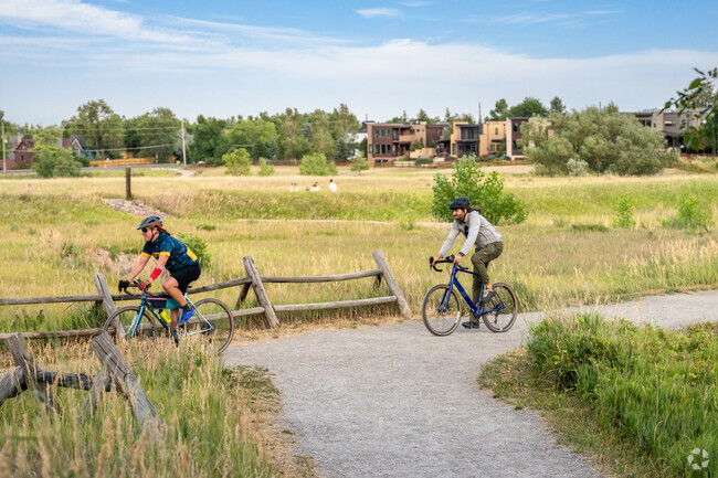 North Boulder is a bicycle friendly community.