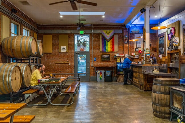 Dunloe Brewing serves local craft beers on tap in Davis.