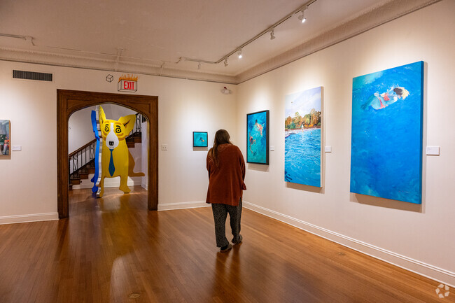Masar Museum of Art is in a circa-1914 house and hosts educational programs & events.