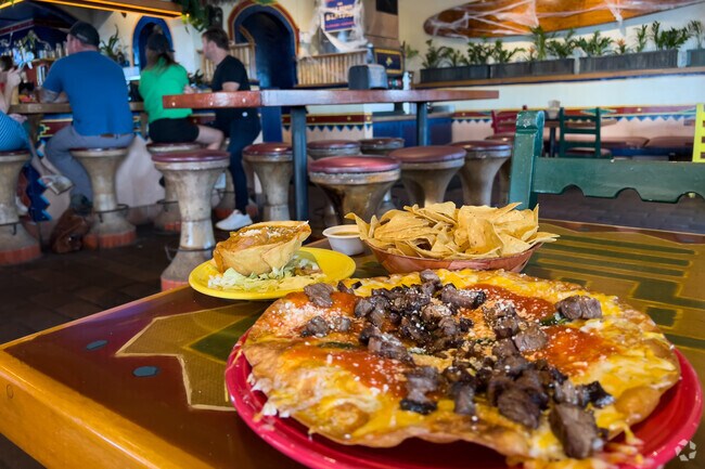 There are some unique entrees at Las Olas Mexican in Cardiff By The Sea.