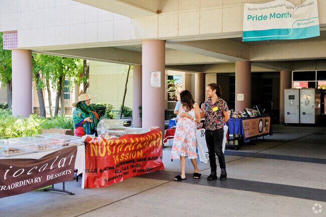 Get food from North Africa at the Sutter Davis Certified Farmers Market in Davis, Ca.