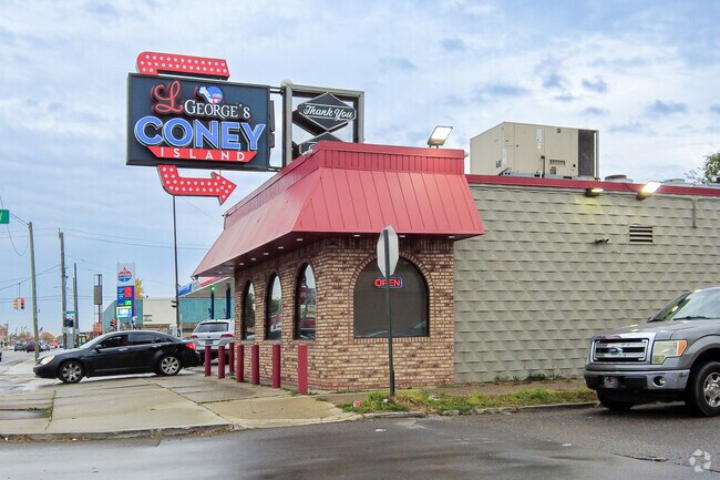 L George's Coney Island is a local restaurant on McNichols Road in Hubbell-Puritan.