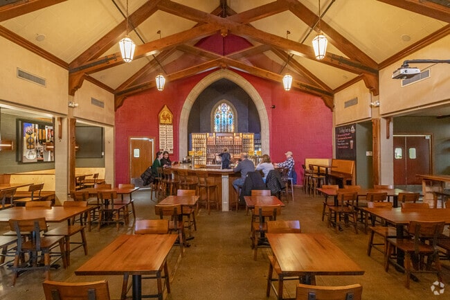 Brewery Vivant has a comfortable atmosphere and is a host to many events in East Hills.