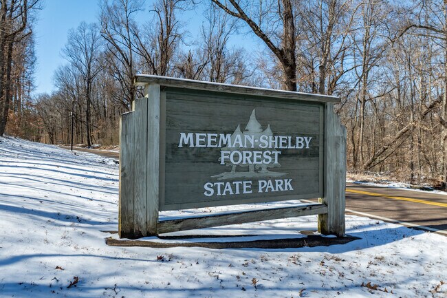 Meeman-Shelby Forest State Park is a popular state park just west of Millington.