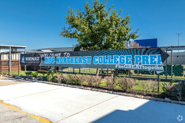 KIPP Northeast College Preparatory values character development and teamwork.