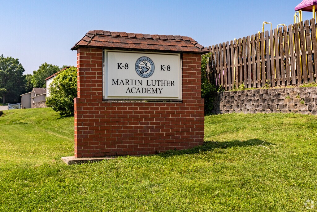 Martin Luther Academy School Sign