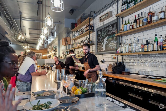 The White Bull is an Italian inspired farm-to-table restaurant in Decatur.