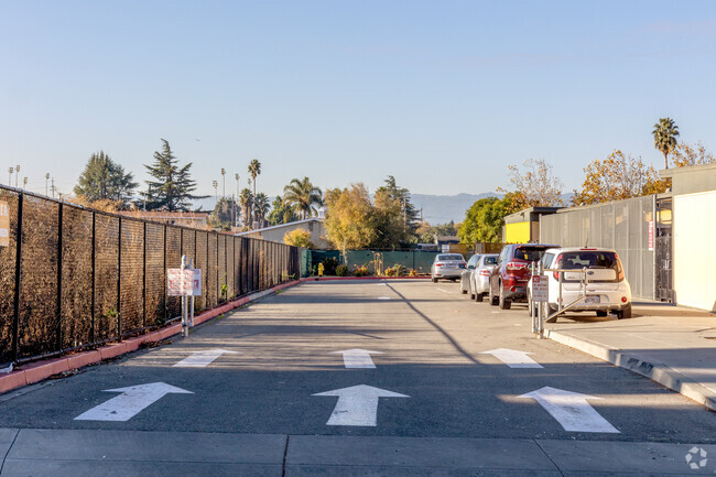 Drop off area at Ace Empower Academy in San Jose.