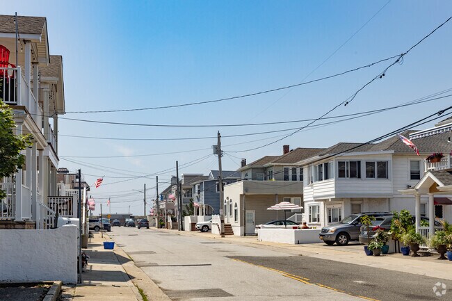 Homes are built close to one another in E Atlantic Beach, NY.