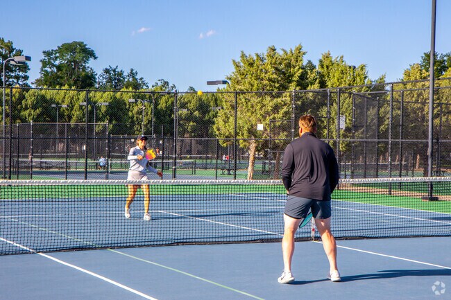 Have a round of pickleball with your friend at Pueblo City Park.