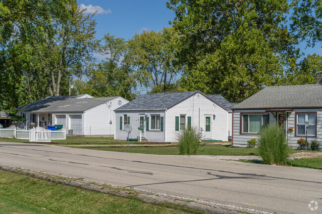 A charming row of Fairlawn homes is pictured above.