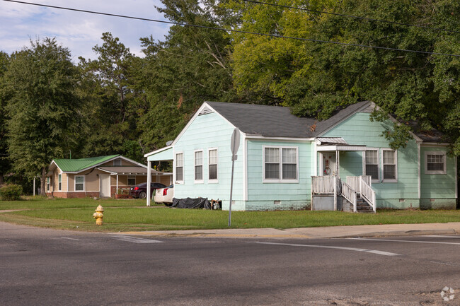 Homes can be found in different style and colors in Bethune-Eastside-Rowan.