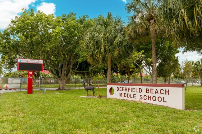 Welcome to Deerfield Beach Middle School.