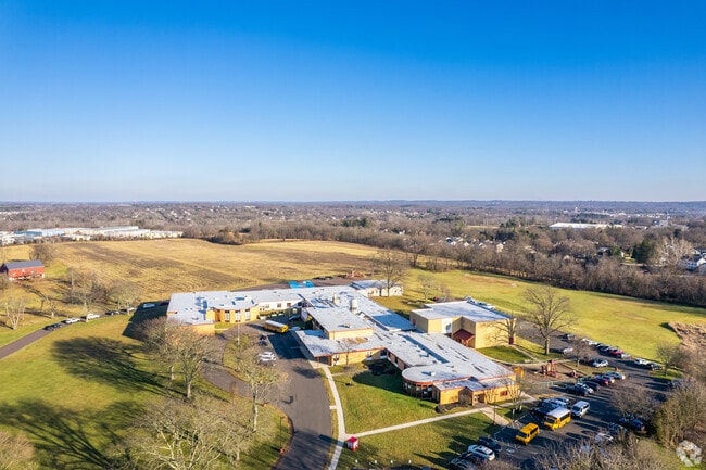 Aerial view of South Elementary School
