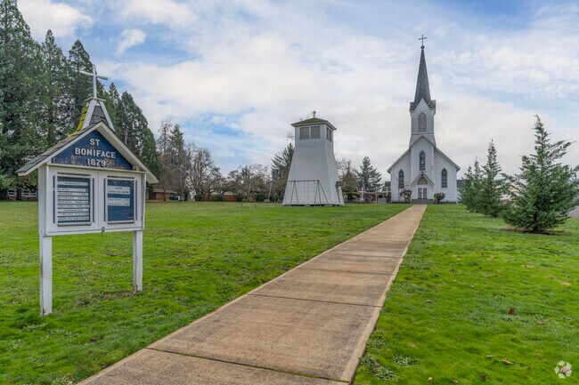 St. Boniface Catholic Church in Sublimity, OR.
