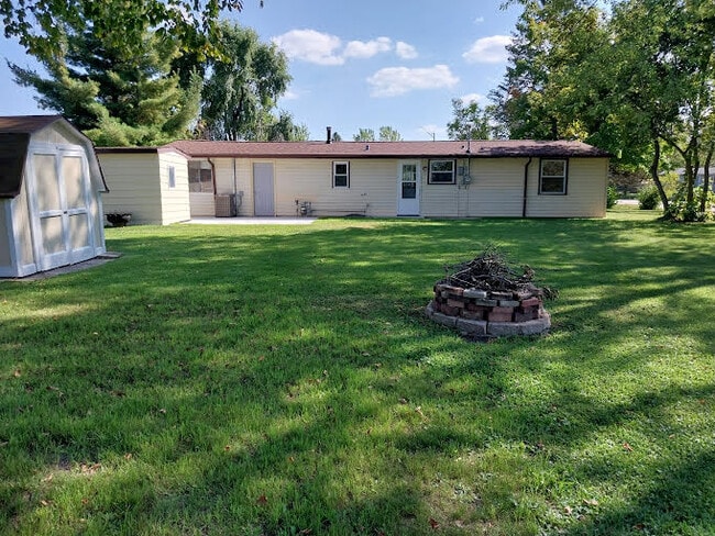 Spacious back yard